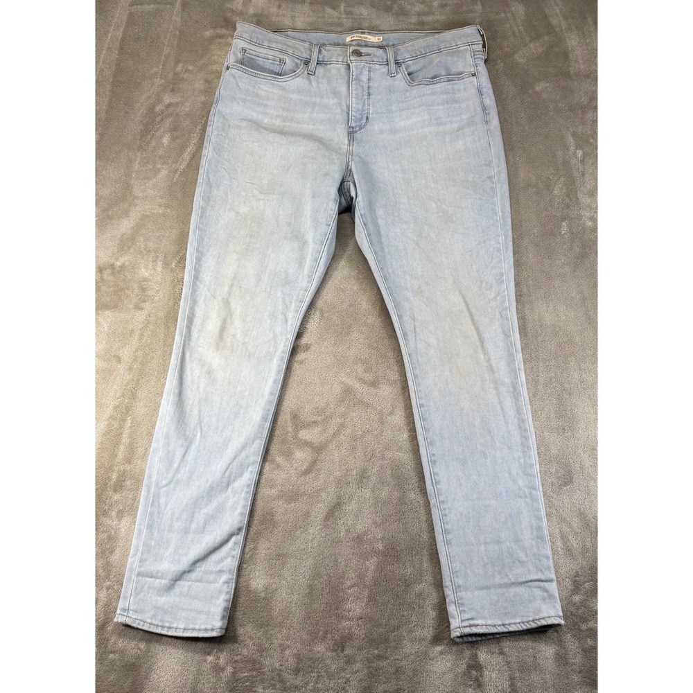 Levis 311 Shaping Skinny Jeans Womens 33x30 Moulant Light Wash Blue 19626-0321‎